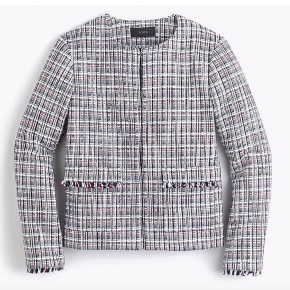 J Crew Tweed Blazer